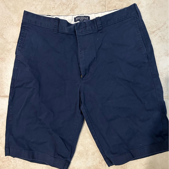 J Crew Mercantile Flex Chino Shorts. Men’s 32. Navy. - Picture 1 of 3